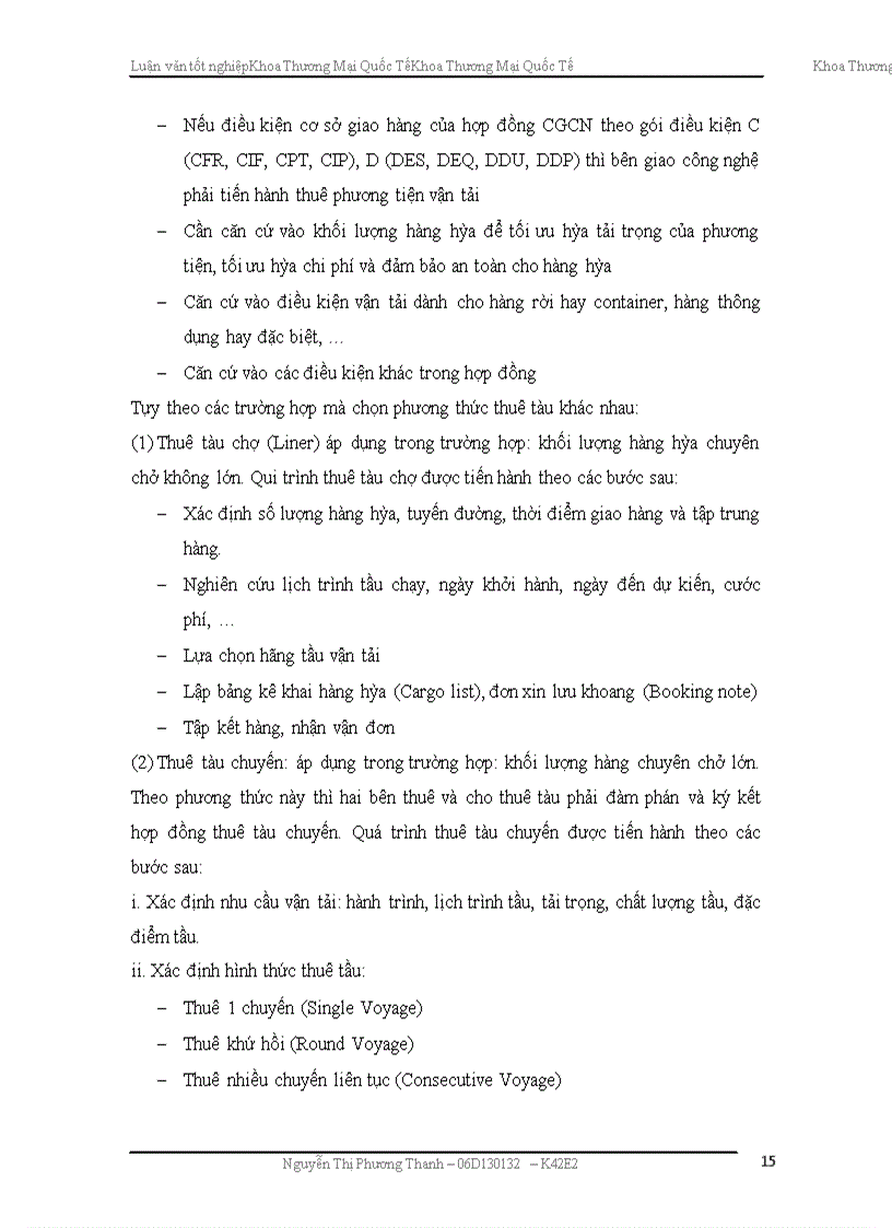 image for page Hoàn thiện quy trình thực hiện hợp đồng chuyển giao công nghệ sản xuất bánh kẹo của công ty Melchers Đức tới các doanh nghiệp sản xuất bánh kẹo Việt Nam.