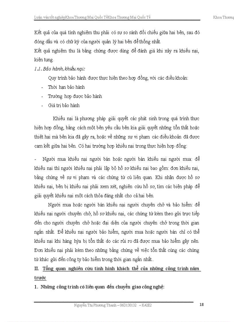 image for page Hoàn thiện quy trình thực hiện hợp đồng chuyển giao công nghệ sản xuất bánh kẹo của công ty Melchers Đức tới các doanh nghiệp sản xuất bánh kẹo Việt Nam.