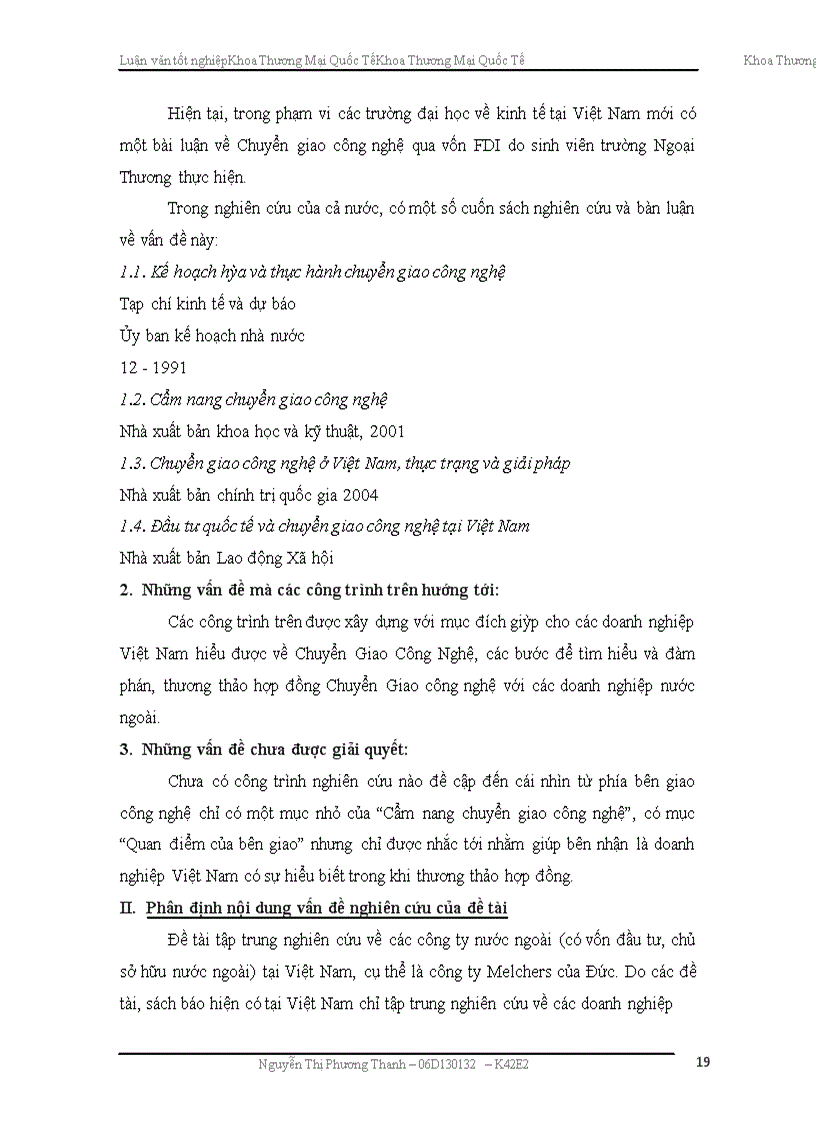 image for page Hoàn thiện quy trình thực hiện hợp đồng chuyển giao công nghệ sản xuất bánh kẹo của công ty Melchers Đức tới các doanh nghiệp sản xuất bánh kẹo Việt Nam.