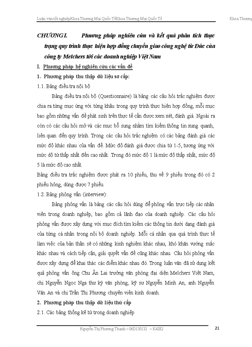 image for page Hoàn thiện quy trình thực hiện hợp đồng chuyển giao công nghệ sản xuất bánh kẹo của công ty Melchers Đức tới các doanh nghiệp sản xuất bánh kẹo Việt Nam.
