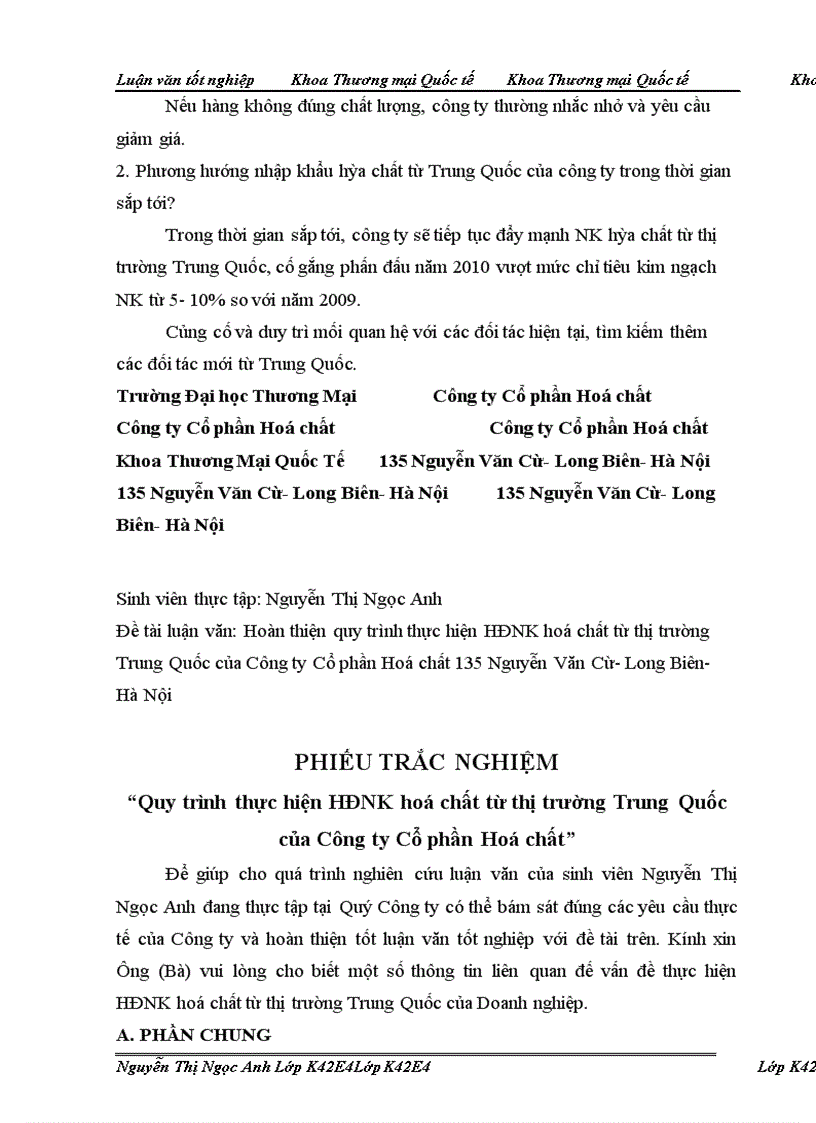 image for page Hoàn thiện quy trình thực hiện hợp đồng nhập khẩu hoá chất từ thị trường Trung Quốc của Công ty Cổ phần Hoá chất 135 Nguyễn Văn Cừ- Long Biên- Hà Nội