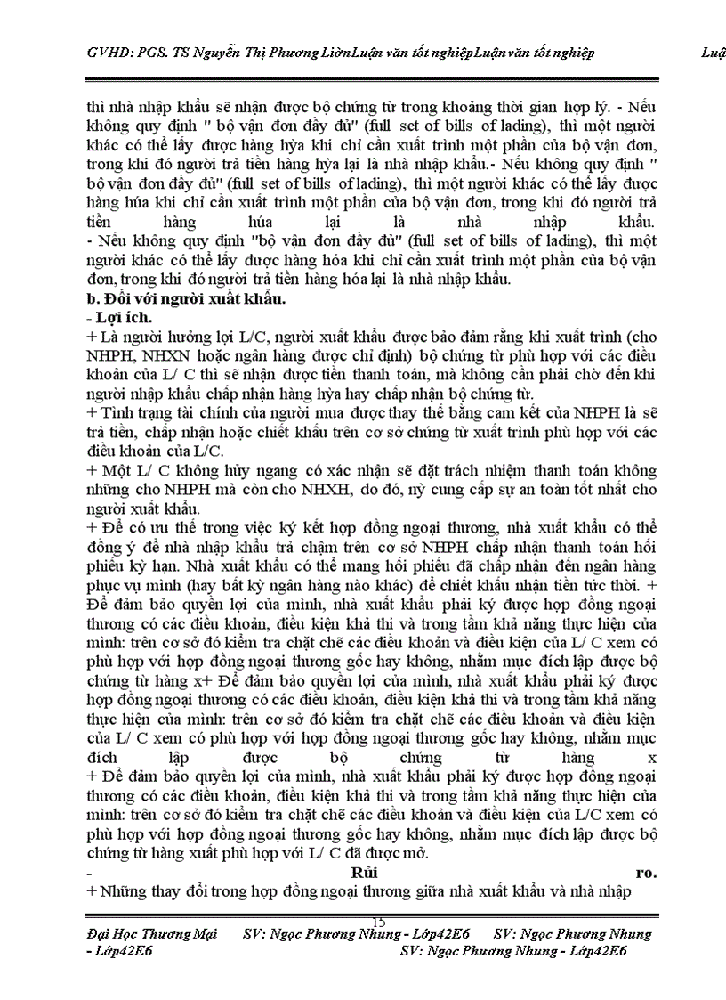 image for page Quản trị thanh toán quốc tế theo phương thức tín dụng chứng từ trong hoạt động nhập khẩu tại Công ty Cổ phần đầu tư, thương mại và dịch vụ Tây Hồ