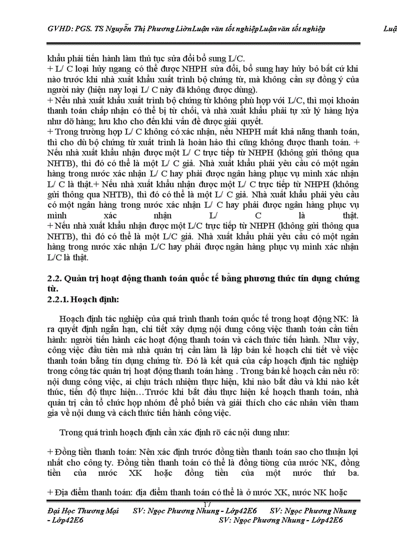 image for page Quản trị thanh toán quốc tế theo phương thức tín dụng chứng từ trong hoạt động nhập khẩu tại Công ty Cổ phần đầu tư, thương mại và dịch vụ Tây Hồ