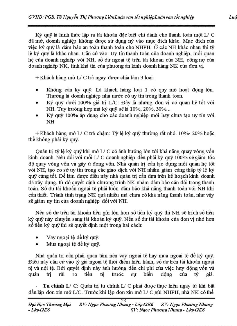 image for page Quản trị thanh toán quốc tế theo phương thức tín dụng chứng từ trong hoạt động nhập khẩu tại Công ty Cổ phần đầu tư, thương mại và dịch vụ Tây Hồ