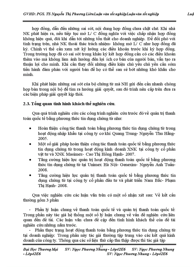 image for page Quản trị thanh toán quốc tế theo phương thức tín dụng chứng từ trong hoạt động nhập khẩu tại Công ty Cổ phần đầu tư, thương mại và dịch vụ Tây Hồ