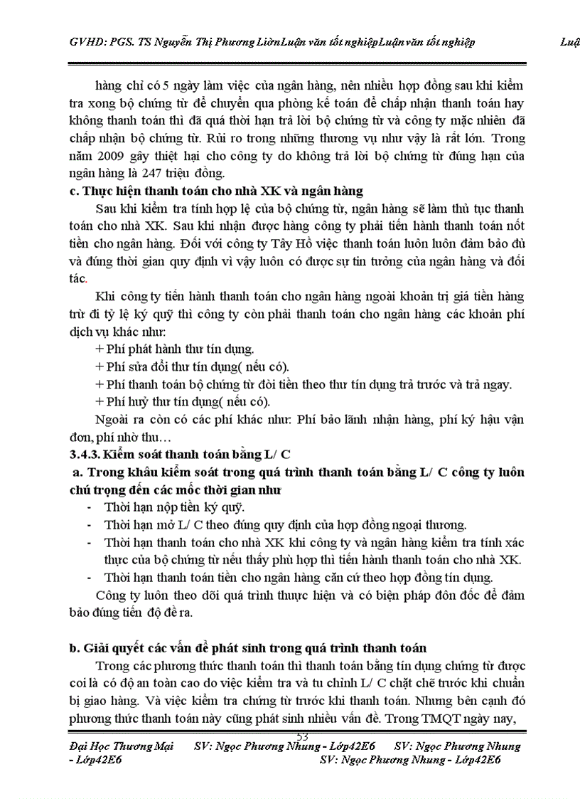 image for page Quản trị thanh toán quốc tế theo phương thức tín dụng chứng từ trong hoạt động nhập khẩu tại Công ty Cổ phần đầu tư, thương mại và dịch vụ Tây Hồ