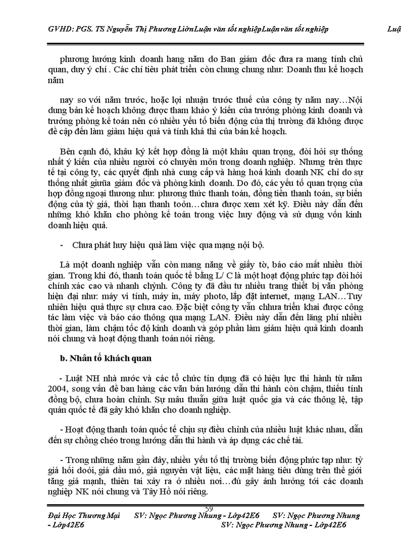 image for page Quản trị thanh toán quốc tế theo phương thức tín dụng chứng từ trong hoạt động nhập khẩu tại Công ty Cổ phần đầu tư, thương mại và dịch vụ Tây Hồ