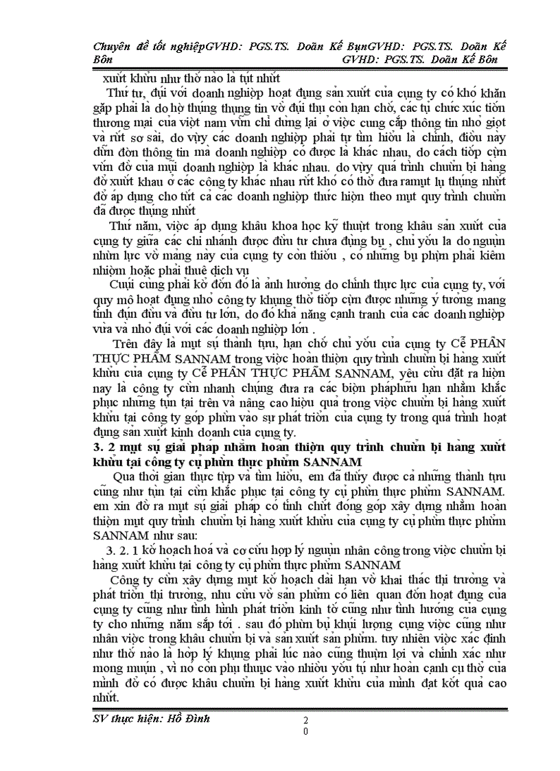 image for page Hoàn thiện quy trình chuẩn bị hàng xuất khẩu của công ty cổ phần thực phẩm sannam