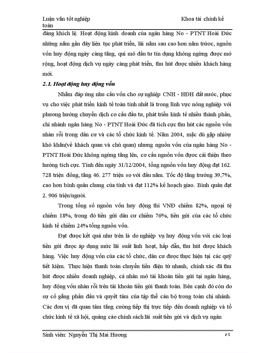 image for page Một số giải pháp nâng cao hiệu quả công tác huy động vốn tại Ngân hàng No-PTNT huyện Hoài Đức