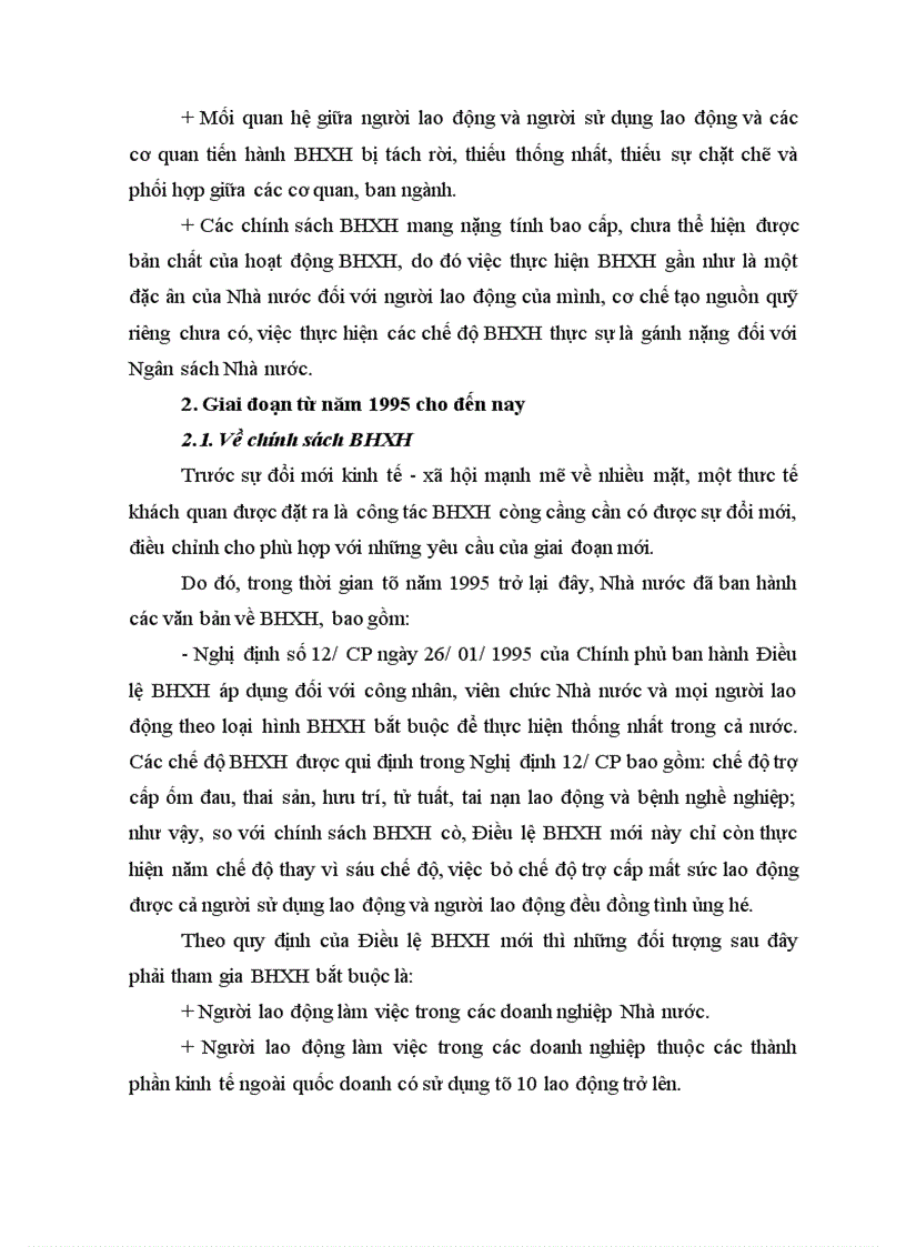 image for page Thực trạng quản lý thu - chi của BHXH Việt Nam