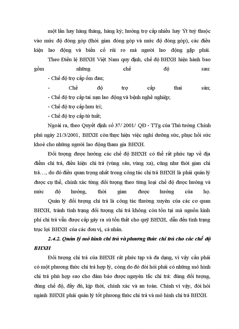 image for page Thực trạng quản lý thu - chi của BHXH Việt Nam