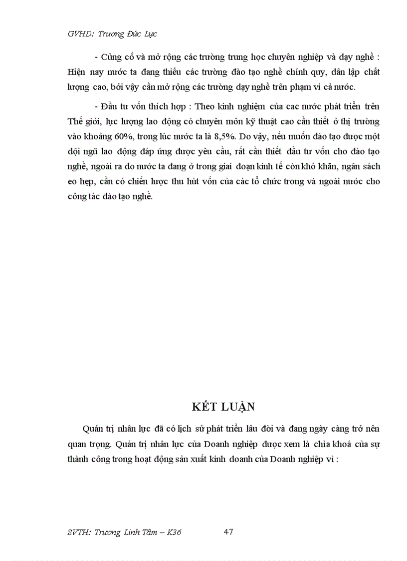 image for page Những vấn đề về tổ chức, quản lý và sử dụng nhân lực ở phạm vi vi mô, tức là Doanh nghiệp cụ thể, ở đây là Tổng công ty tư vấn xây dung Việt Nam