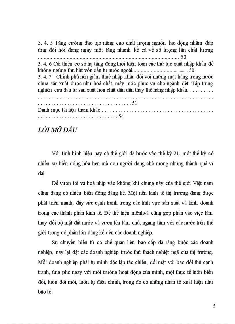 image for page Hậu cần vật tư cho sản xuất, thực trạng và giải pháp tiết kiệm vật tư ở công ty TNHH dệt nhuộm Trung Thư