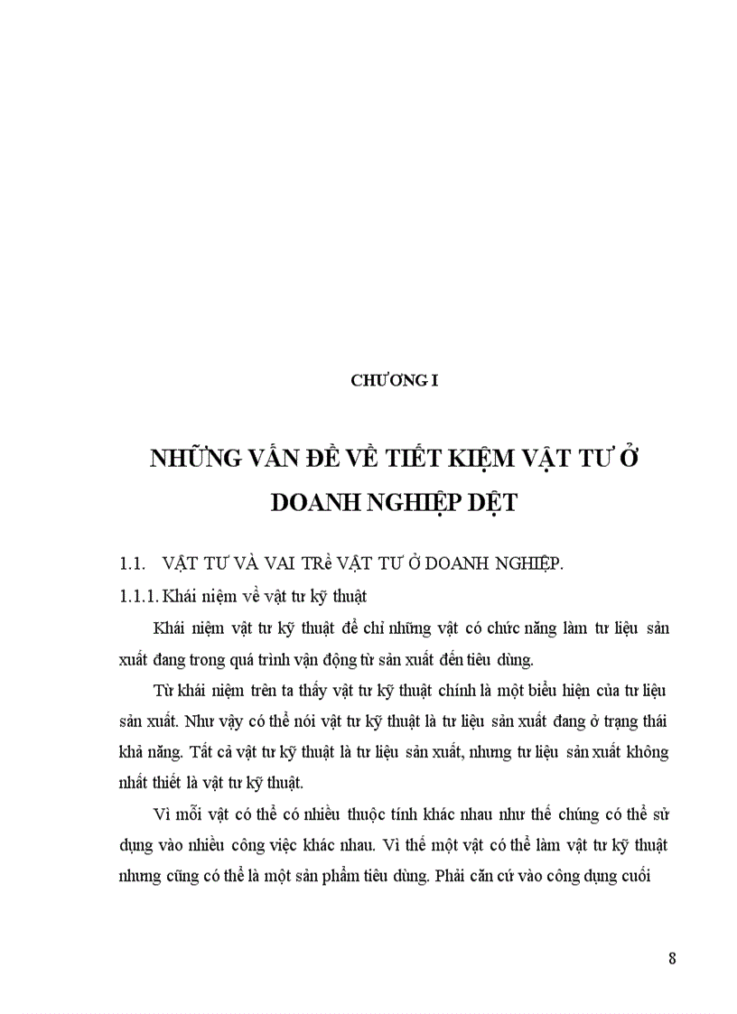 image for page Hậu cần vật tư cho sản xuất, thực trạng và giải pháp tiết kiệm vật tư ở công ty TNHH dệt nhuộm Trung Thư