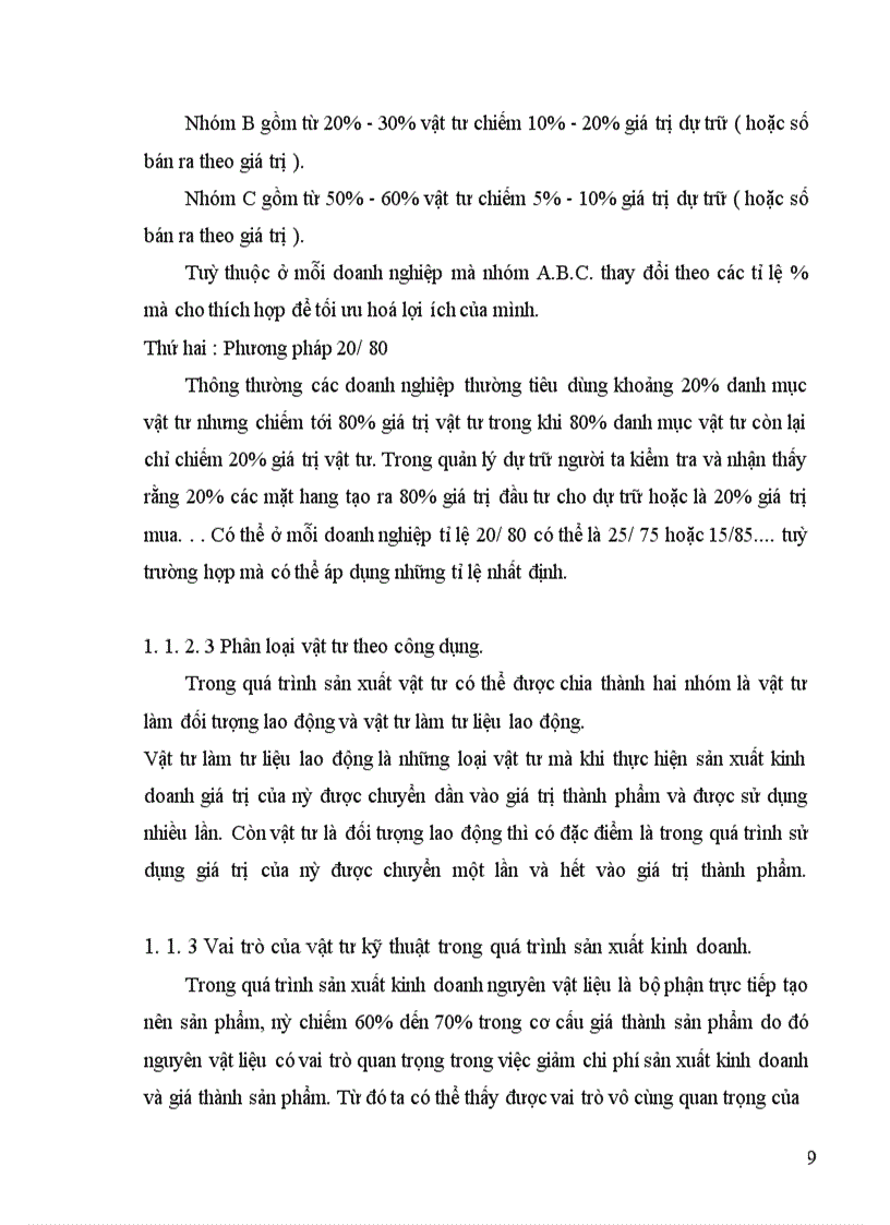 image for page Hậu cần vật tư cho sản xuất, thực trạng và giải pháp tiết kiệm vật tư ở công ty TNHH dệt nhuộm Trung Thư
