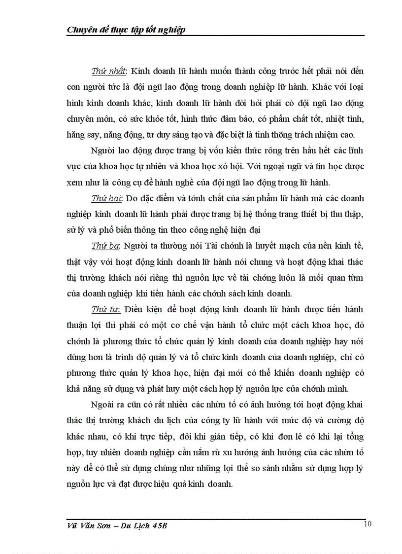 image for page Thực trạng và giải pháp nhằm đẩy mạnh hoạt động khai thác thị trường khách Thái Lan tại Công ty Lữ hành Hanoitourist