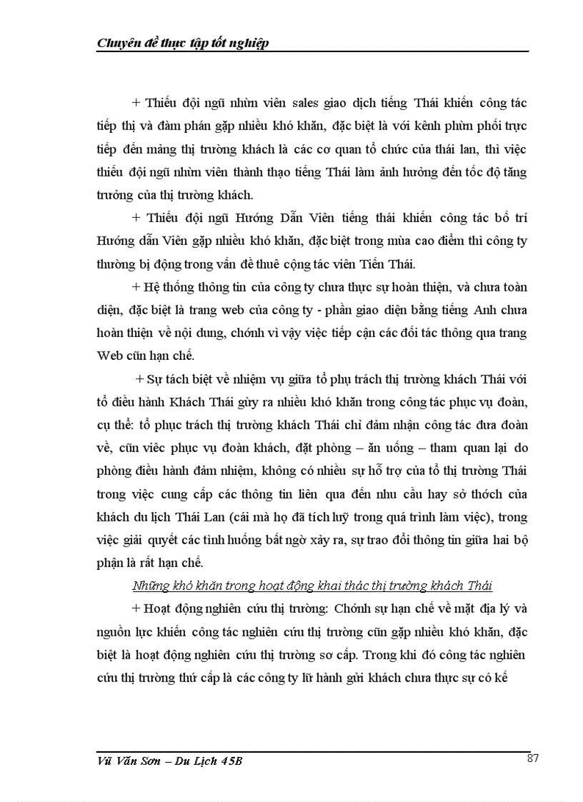 image for page Thực trạng và giải pháp nhằm đẩy mạnh hoạt động khai thác thị trường khách Thái Lan tại Công ty Lữ hành Hanoitourist