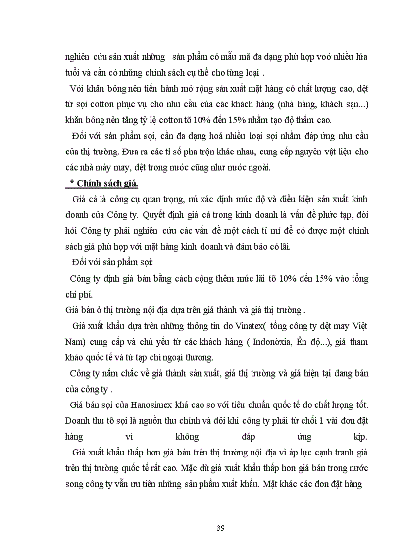 image for page Một số biện pháp nhằm khả năng cạnh tranh của công ty Dệt May Hà Nội