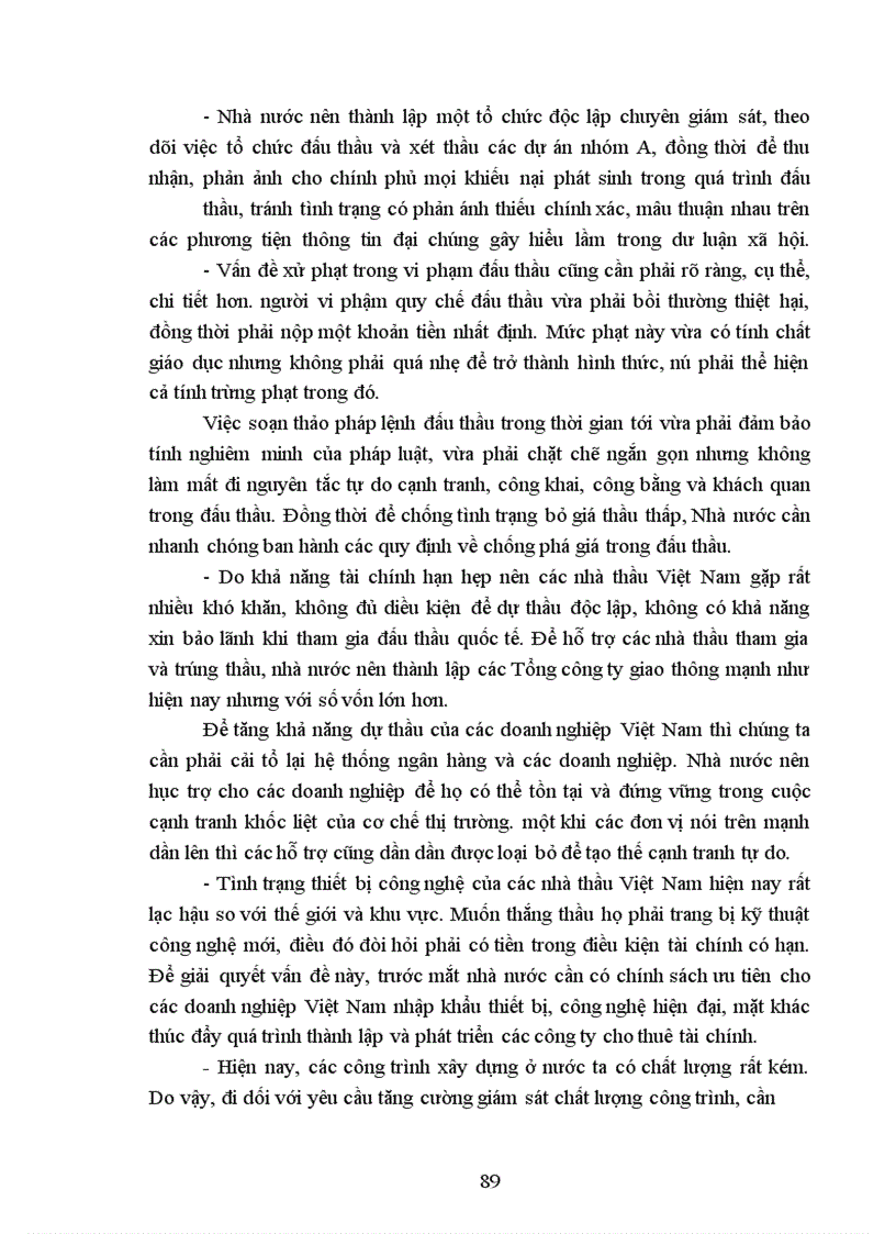 image for page Một số giải pháp nhằm nâng cao khả năng thắng thầu của công ty CTGT 208