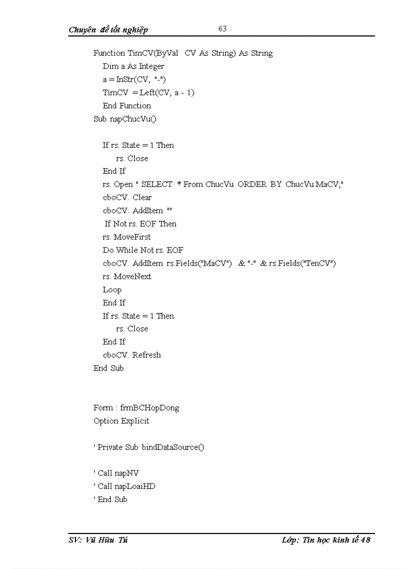 image for page Xây dựng hệ thống thông tin quản lý nhân sự tại công ty cổ phần phần mềm BRAVO