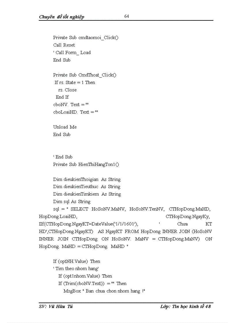 image for page Xây dựng hệ thống thông tin quản lý nhân sự tại công ty cổ phần phần mềm BRAVO