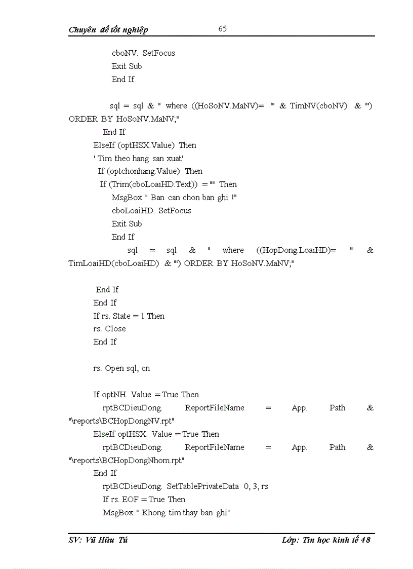 image for page Xây dựng hệ thống thông tin quản lý nhân sự tại công ty cổ phần phần mềm BRAVO