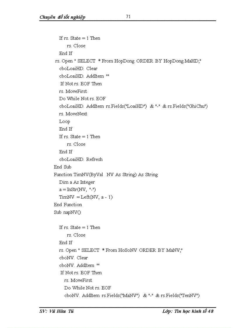image for page Xây dựng hệ thống thông tin quản lý nhân sự tại công ty cổ phần phần mềm BRAVO