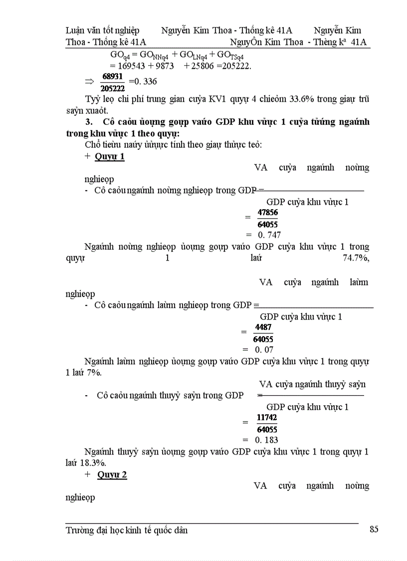 image for page Những vấn đề lý luận chung về SNA và GDP
