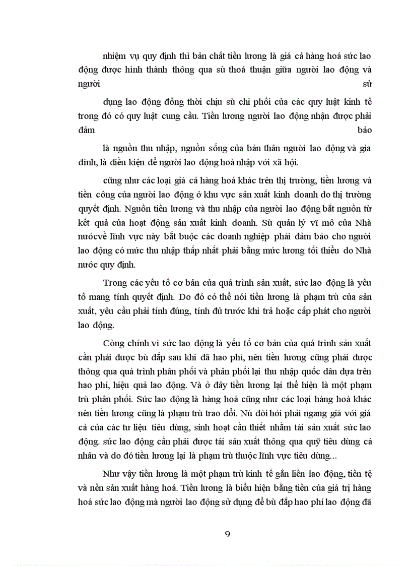 image for page Tổ chức quản lý, sử dụng lao động và tiền lương trong công ty Dệt- May Hà Nội