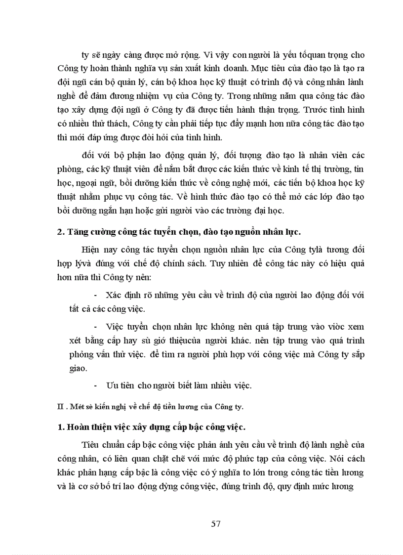 image for page Tổ chức quản lý, sử dụng lao động và tiền lương trong công ty Dệt- May Hà Nội