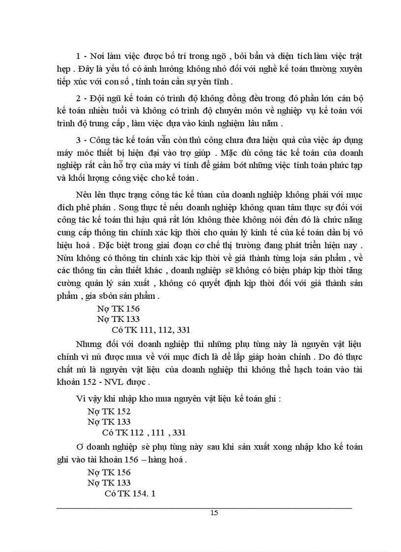 image for page Kế toán chi phí sản xuất và tính giá thành sản phẩm của công ty xe đạp Thống nhất