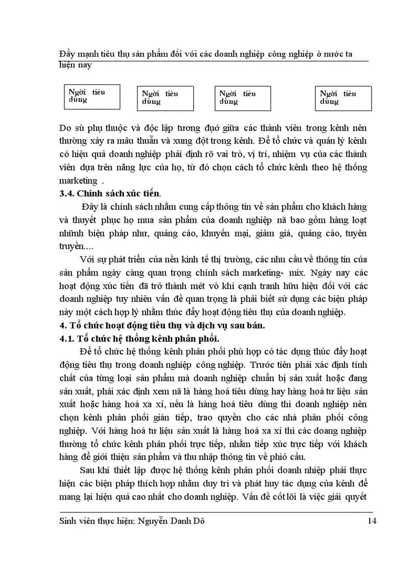 image for page Đẩy mạnh tiêu thụ sản phẩm đối với các doanh nghiệp công nghiệp ở nước ta hiện nay