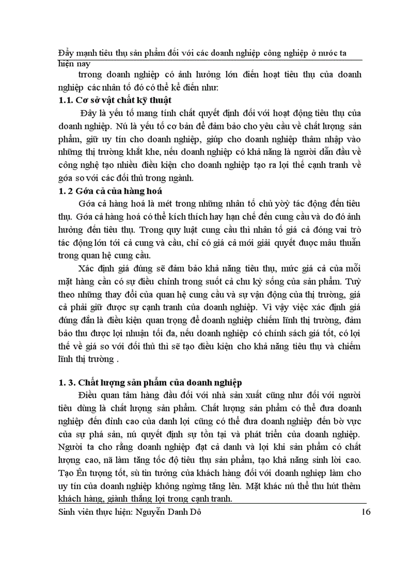 image for page Đẩy mạnh tiêu thụ sản phẩm đối với các doanh nghiệp công nghiệp ở nước ta hiện nay