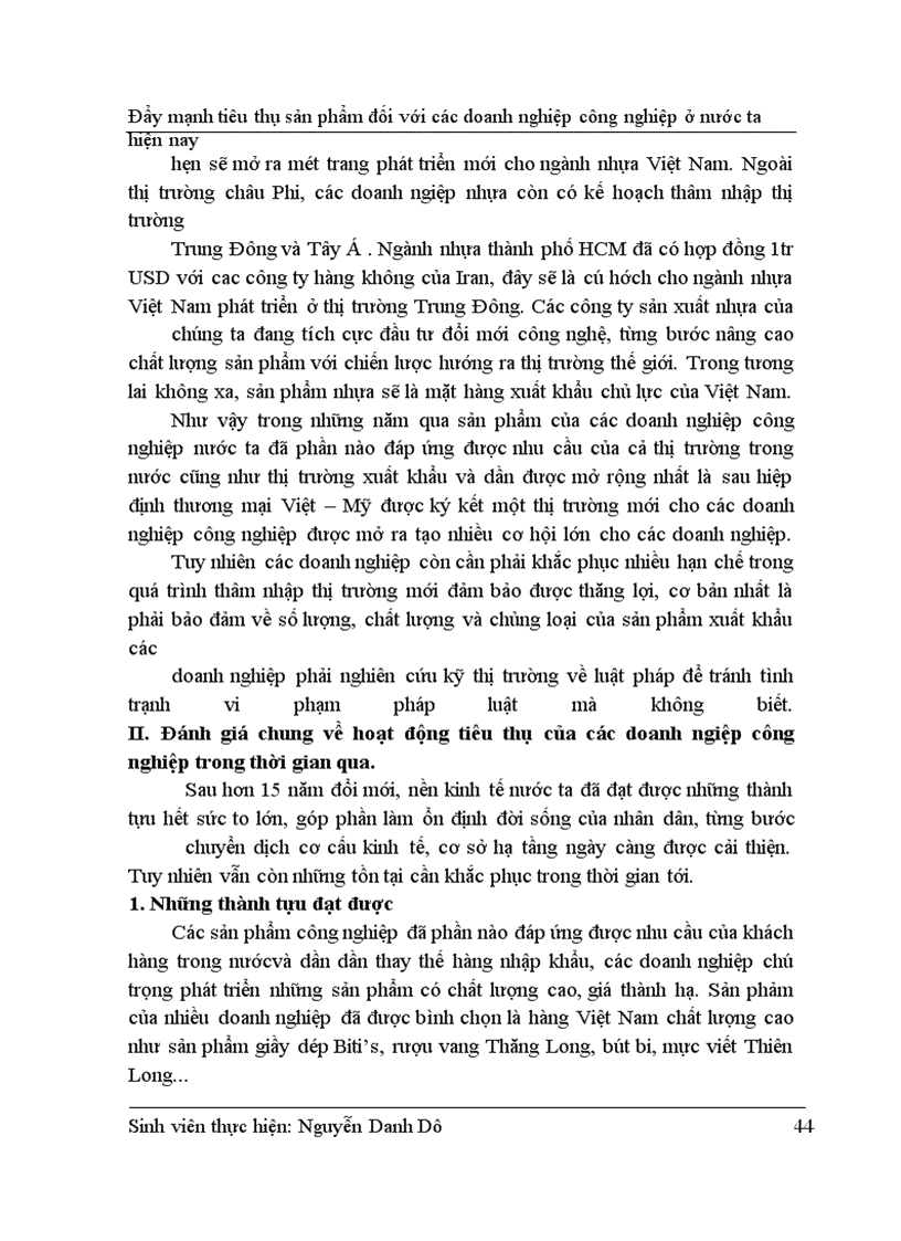 image for page Đẩy mạnh tiêu thụ sản phẩm đối với các doanh nghiệp công nghiệp ở nước ta hiện nay