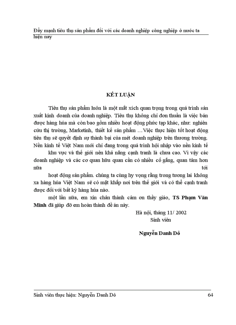 image for page Đẩy mạnh tiêu thụ sản phẩm đối với các doanh nghiệp công nghiệp ở nước ta hiện nay