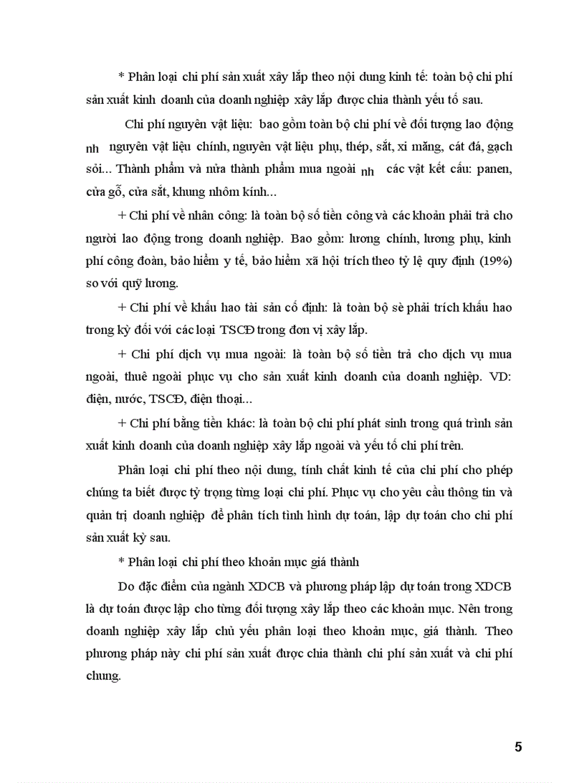 image for page Hạch toán chi phí sản xuất và tính giá thành sản phẩm trong đơn vị xây lắp hiện nay