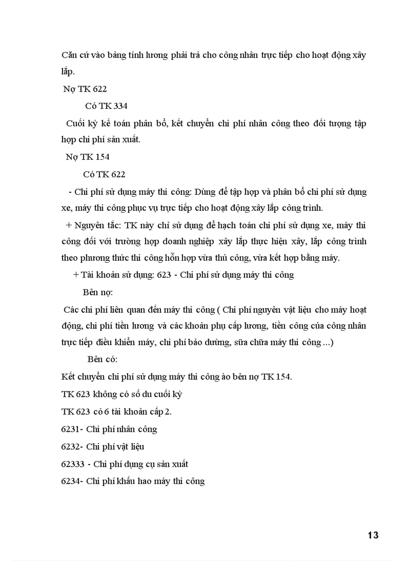 image for page Hạch toán chi phí sản xuất và tính giá thành sản phẩm trong đơn vị xây lắp hiện nay