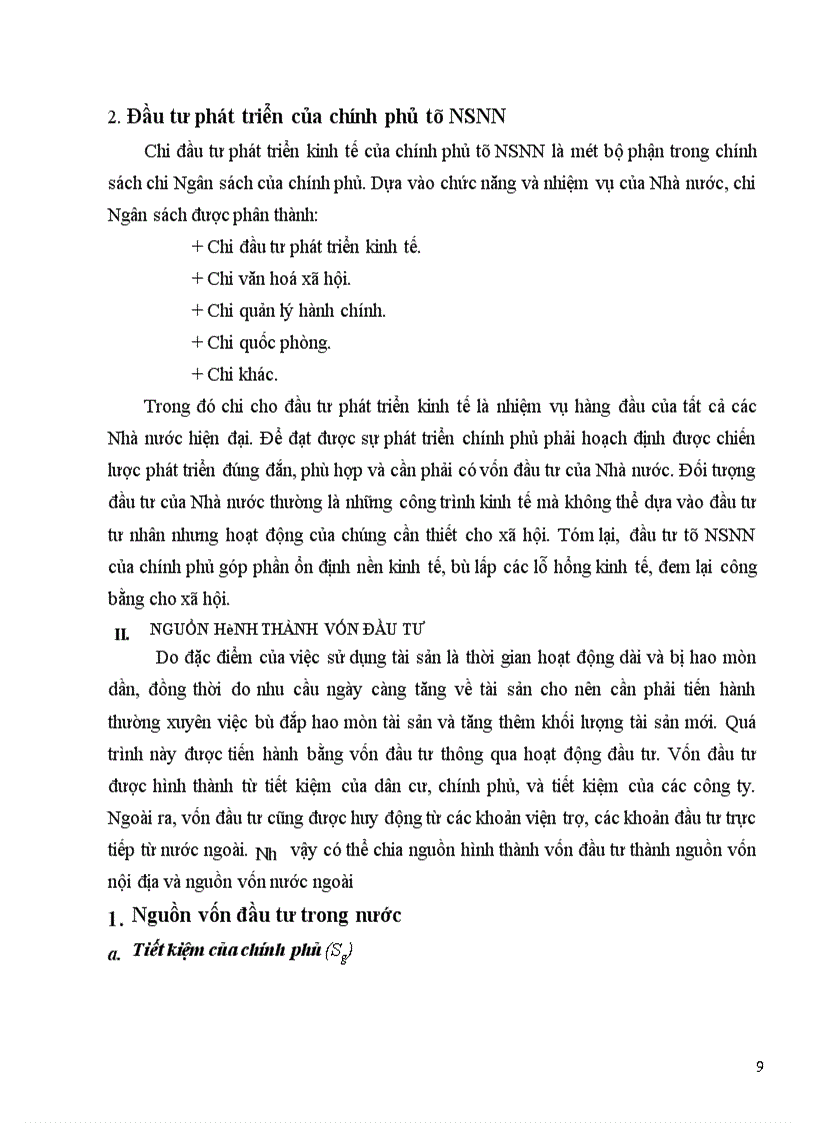 image for page Thực trạng tình hình sử dụng vốn đầu tư phát triển và vốn đầu tư phát triển từ NSNN tới tăng trưởng kinh tế ở Việt Nam