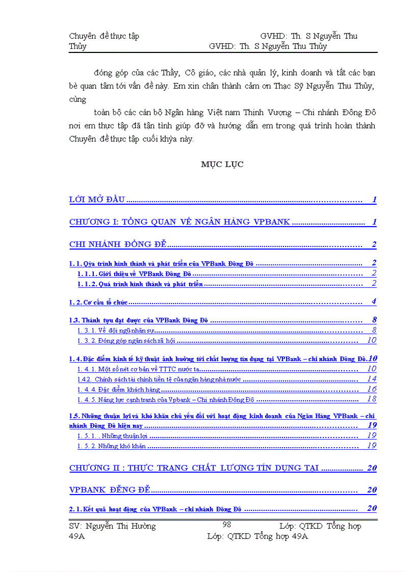 image for page Nâng cao chất lượng tại VPBank – Chi nhánh Đông Đô