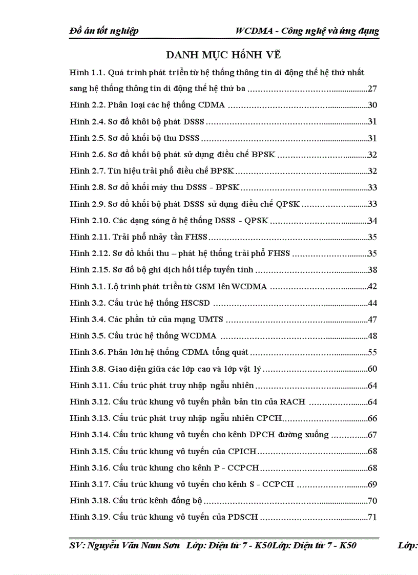 image for page WCDMA - Công nghệ và ứng dụng Đồ án tốt nghiệp WCDMA - Công nghệ và ứng dụng