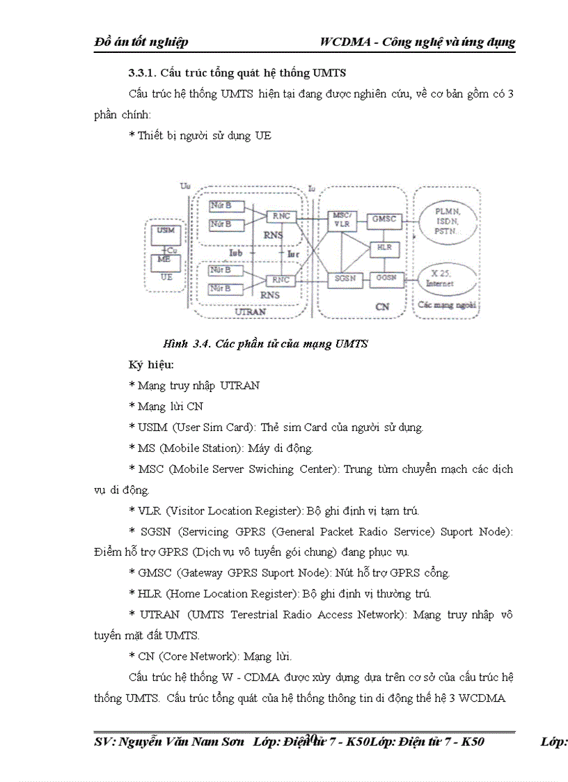 image for page WCDMA - Công nghệ và ứng dụng Đồ án tốt nghiệp WCDMA - Công nghệ và ứng dụng