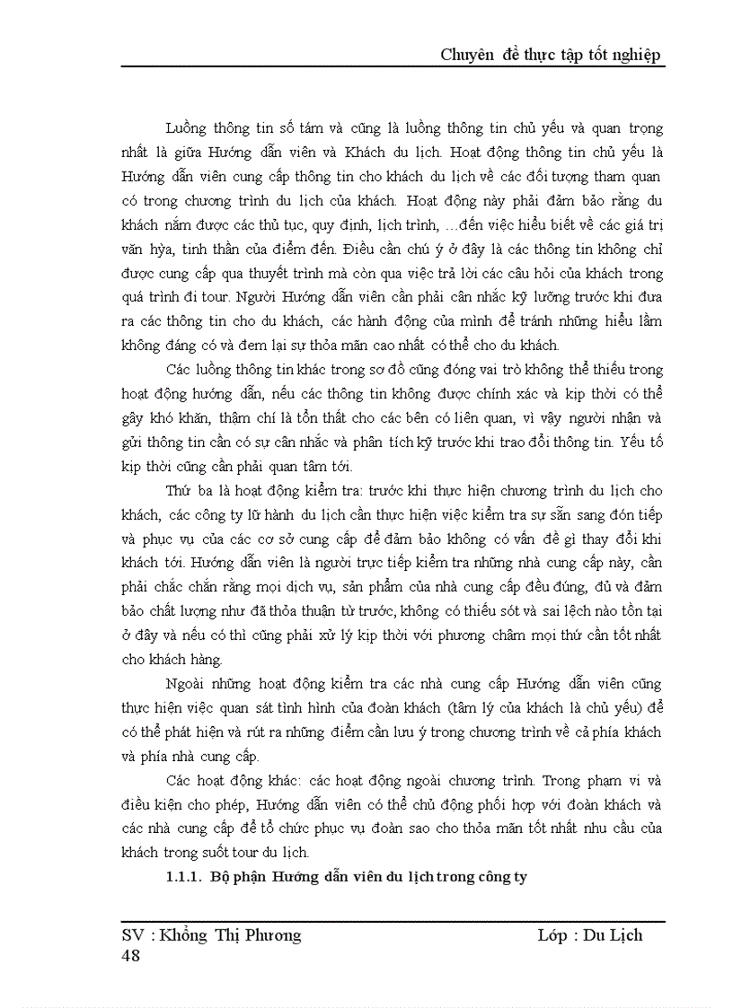 image for page Hoàn thiện công tác quản lý hoạt động của Hướng dẫn viên trong Công ty TNHH du lịch Khoa Việt