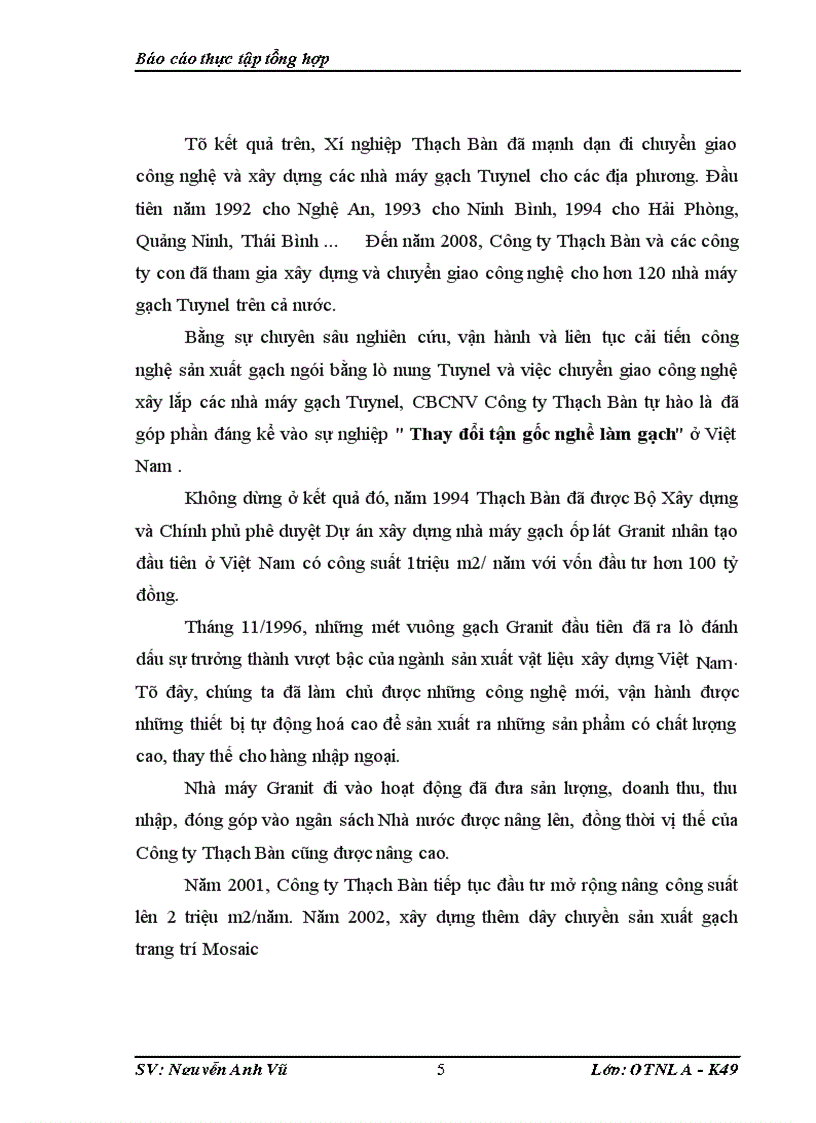 image for page Giới thiệu về Công Ty Thạch Bàn.