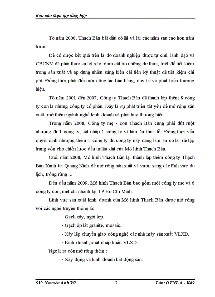 image for page Giới thiệu về Công Ty Thạch Bàn.