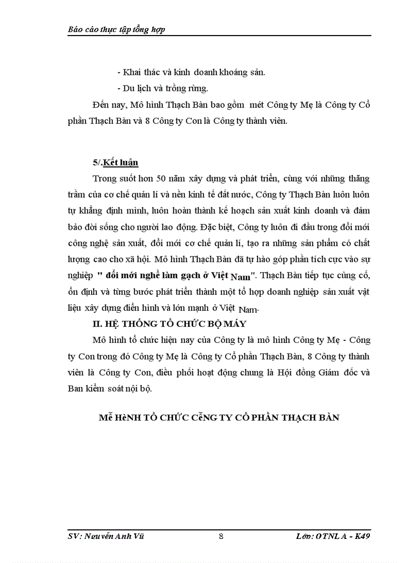 image for page Giới thiệu về Công Ty Thạch Bàn.