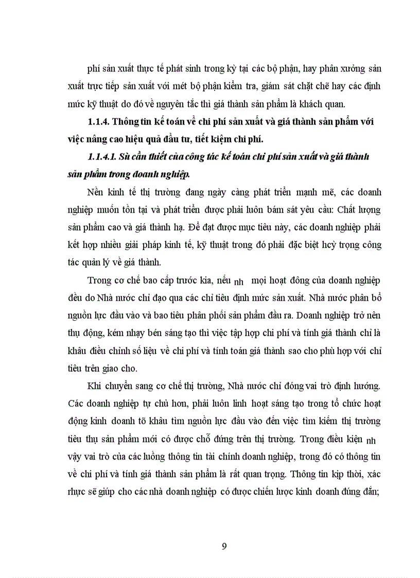 image for page Kế toàn chi phí sản xuất và tính giá thành sản phẩm tại Công ty Cơ Khí Hà Nội