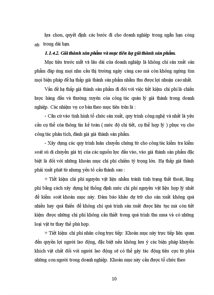 image for page Kế toàn chi phí sản xuất và tính giá thành sản phẩm tại Công ty Cơ Khí Hà Nội