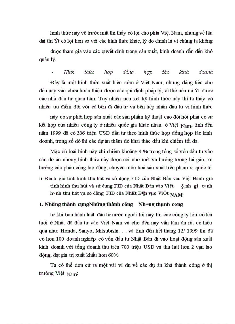 image for page Phân tích tình hình đầu tư trực tiếp của Nhật Bản vào Việt Nam trong thời kỳ từ năm 1996 đến nay