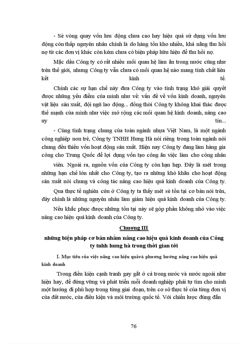 image for page Một số biện pháp nhằm nâng cao hiệu quả kinh doanh ở Công ty TNHH Hưng Hà