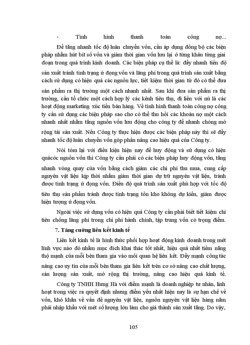 image for page Một số biện pháp nhằm nâng cao hiệu quả kinh doanh ở Công ty TNHH Hưng Hà